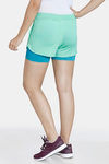 Zelocity Girls Mid Rise Quick Dry Shorts - Spring Bud — thumbnail 3